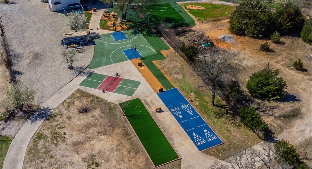 Sports courts